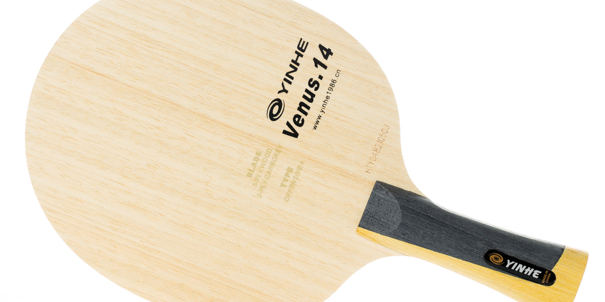 Yinhe V14 - Table Tennis Blade | Green Paddle